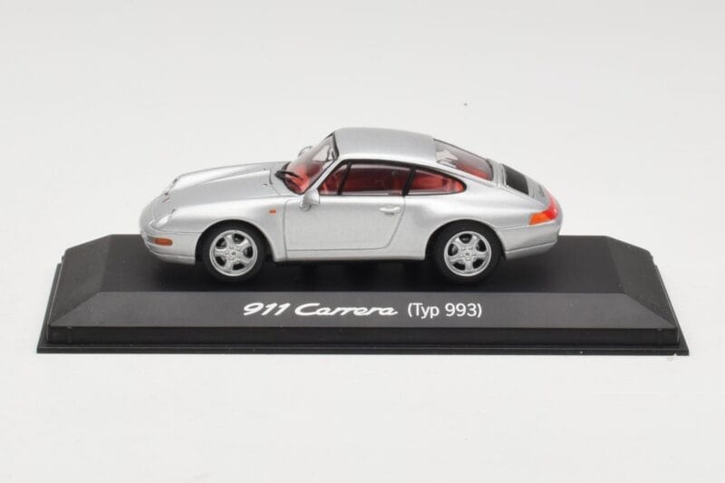 Porsche 911 993 Carrera Argintiu Minichamps 1:43 WAP02003597 Metal