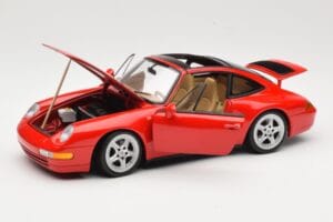 Porsche 911 993 Carrera Targa Roșu UT Models 1:18 27821 Metal - imaginea 2 din 8
