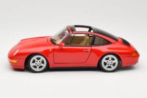 Porsche 911 993 Carrera Targa Roșu UT Models 1:18 27821 Metal - imaginea 4 din 8