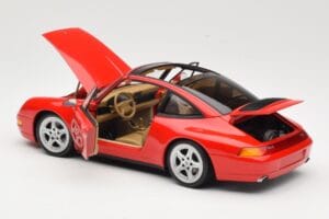 Porsche 911 993 Carrera Targa Roșu UT Models 1:18 27821 Metal - imaginea 5 din 8