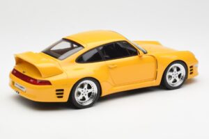 RUF CTR2 993 Sport Galben GT Spirit 1:18 GT141 Rășină - imaginea 2 din 6