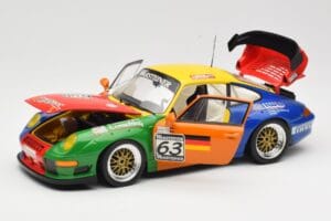 Porsche 911 993 GT2 #63 H. Muller / T. Trunk IMSA 1998 UT Models 1:18 39812 Metal - imaginea 2 din 8