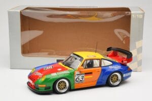 Porsche 911 993 GT2 #63 H. Muller / T. Trunk IMSA 1998 UT Models 1:18 39812 Metal - imaginea 8 din 8