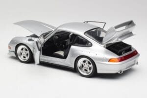 Porsche 911 993 GT2 Arctic Argintiu Metalic UT Models 1:18 27831 Metal - imaginea 5 din 8