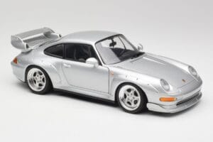 Porsche 911 993 GT2 Arctic Argintiu Metalic UT Models 1:18 27831 Metal - imaginea 6 din 8