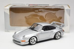 Porsche 911 993 GT2 Arctic Argintiu Metalic UT Models 1:18 27831 Metal - imaginea 8 din 8