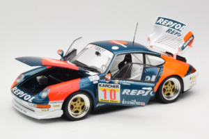 Porsche 911 993 GT2 #10 de Orleans / Saldana BPR Global GT Series 1996 UT Models 1:18 39632 Metal - imaginea 2 din 8