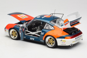Porsche 911 993 GT2 #10 de Orleans / Saldana BPR Global GT Series 1996 UT Models 1:18 39632 Metal - imaginea 5 din 8