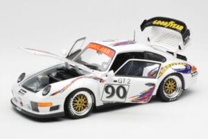Porsche 911 993 GT2 #90 Vert / Franco / K. Koen Daytona 24 Hours 1998 UT Models 1:18 39813 Metal - imaginea 2 din 8