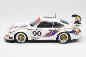 Porsche 911 993 GT2 #90 Vert / Franco / K. Koen Daytona 24 Hours 1998 UT Models 1:18 39813 Metal - imaginea 4 din 8