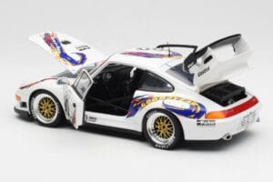 Porsche 911 993 GT2 #90 Vert / Franco / K. Koen Daytona 24 Hours 1998 UT Models 1:18 39813 Metal - imaginea 5 din 8