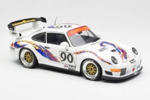 Porsche 911 993 GT2 #90 Vert / Franco / K. Koen Daytona 24 Hours 1998 UT Models 1:18 39813 Metal - imaginea 6 din 8