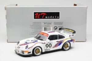 Porsche 911 993 GT2 #90 Vert / Franco / K. Koen Daytona 24 Hours 1998 UT Models 1:18 39813 Metal - imaginea 8 din 8