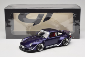 Porsche 911 993 RWB Army Girl Violet GT Spirit 1:18 GT562 Rășină - imaginea 6 din 6