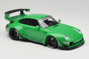 Porsche 911 993 RWB Verde GT Spirit 1:18 GT074 Rășină - imaginea 4 din 6