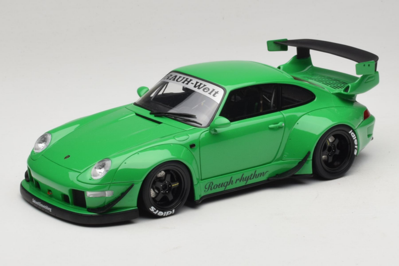 Porsche 911 993 RWB Verde GT Spirit 1:18 GT074 Rășină