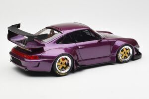 Porsche 911 993 RWB Violet GT Spirit 1:18 GT727 Rășină - imaginea 2 din 6