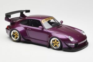 Porsche 911 993 RWB Violet GT Spirit 1:18 GT727 Rășină - imaginea 4 din 6