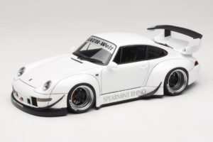Porsche 911 993 RWB Alb Gun Grey Wheels AUTOart 1:18 78150 Compozit