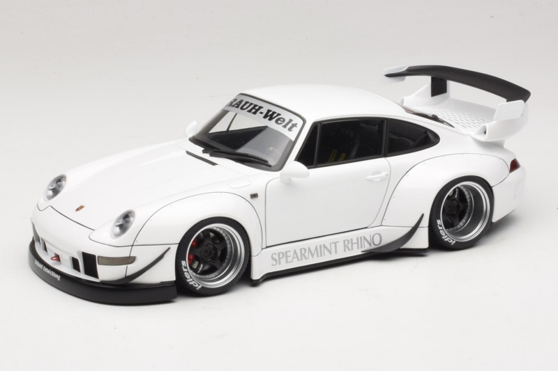 Porsche 911 993 RWB Alb Gun Grey Wheels AUTOart 1:18 78150 Compozit