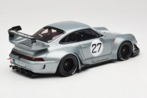 Porsche 911 993 RWB Yuiitsumuni Argintiu GT Spirit 1:18 GT522 Rășină - imaginea 2 din 6