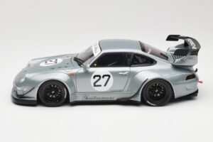 Porsche 911 993 RWB Yuiitsumuni Argintiu GT Spirit 1:18 GT522 Rășină - imaginea 3 din 6