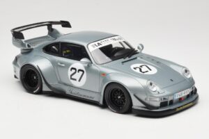 Porsche 911 993 RWB Yuiitsumuni Argintiu GT Spirit 1:18 GT522 Rășină - imaginea 4 din 6