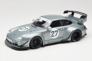 Porsche 911 993 RWB Yuiitsumuni Argintiu GT Spirit 1:18 GT522 Rășină