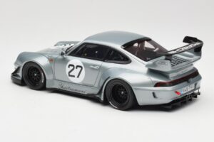 Porsche 911 993 RWB Yuiitsumuni Argintiu GT Spirit 1:18 GT522 Rășină - imaginea 5 din 6