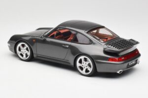 Porsche 911 993 Turbo Gri GT Spirit 1:18 GT051 Rășină - imaginea 5 din 6