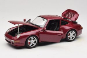 Porsche 911 993 Turbo Roșu Anson 1:18 30320-W Metal - imaginea 2 din 8