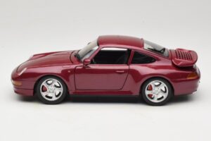 Porsche 911 993 Turbo Roșu Anson 1:18 30320-W Metal - imaginea 4 din 8