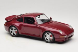 Porsche 911 993 Turbo Roșu Anson 1:18 30320-W Metal - imaginea 6 din 8