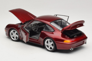 Porsche 911 993 Turbo Red Metallic UT Models 1:18 180066070 Metal - imaginea 5 din 8
