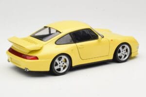 Porsche 911 993 Turbo S Galben UT Models 1:18 27836 Metal - imaginea 3 din 8