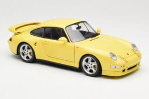 Porsche 911 993 Turbo S Galben UT Models 1:18 27836 Metal - imaginea 6 din 8