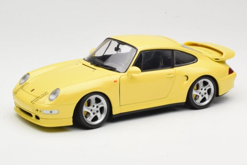 Porsche 911 993 Turbo S Galben UT Models 1:18 27836 Metal