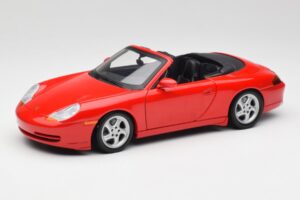 Porsche 911 996 Cabriolet Roșu Gate 1:18 1051 Metal