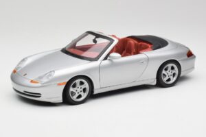 Porsche 911 996 Cabriolet Argintiu Gate 1:18 1052 Metal