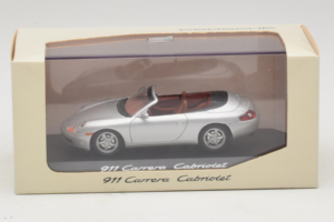 Porsche 911 996 Cabriolet Argintiu Minichamps 1:43 WAP02004097 Metal - imaginea 4 din 4