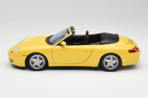 Porsche 911 996 Cabriolet Speed Galben UT Models 1:18 27906 Metal - imaginea 4 din 8