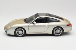 Porsche 911 996 Carrera 4S Argintiu Maisto 1:18 WAP02102212 Metal - imaginea 4 din 8