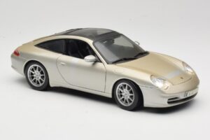 Porsche 911 996 Carrera 4S Argintiu Maisto 1:18 WAP02102212 Metal - imaginea 6 din 8