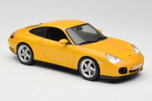 Porsche 911 996 Carrera 4S Galben Maisto 1:18 WAP02101610 Metal - imaginea 6 din 8