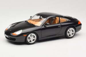 Porsche 911 996 Carrera Negru Bburago 1:18 3385-M2 Metal
