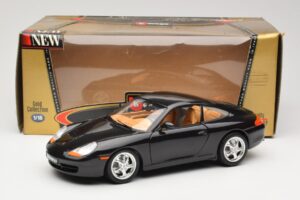 Porsche 911 996 Carrera Negru Bburago 1:18 3385-M2 Metal - imaginea 8 din 8
