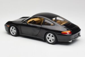 Porsche 911 996 Carrera Negru Gate 1:18 1043 Metal - imaginea 7 din 8
