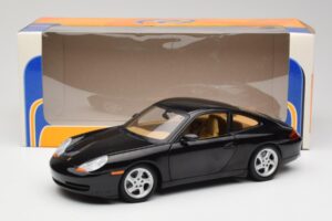 Porsche 911 996 Carrera Negru Gate 1:18 1043 Metal - imaginea 8 din 8