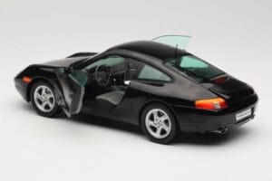 Porsche 911 996 Carrera Negru Sun Star 1:18 1202 Metal - imaginea 5 din 8