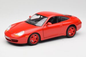Porsche 911 996 Carrera Roșu Ediție Limitată Bburago 1:18 3385-M1 Metal